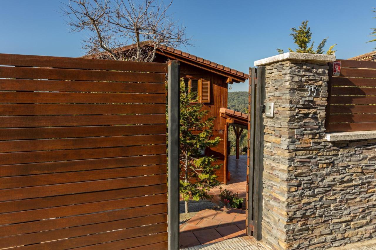 Casa De Madera En Calafell Villa Exterior foto